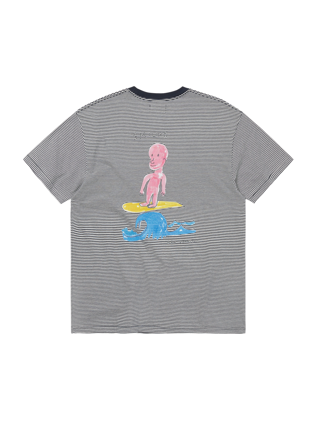 thisisneverthat - TNT Daniel Johnston Smiling Tee (Navy) product image 3 | TRAB K-Fashion Australia