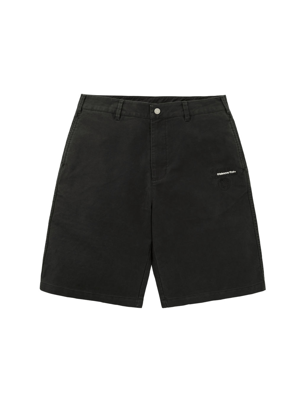 thisisneverthat - TNT Daniel Johnston Washed Short (black) product image 1 | TRAB K-Fashion Australia