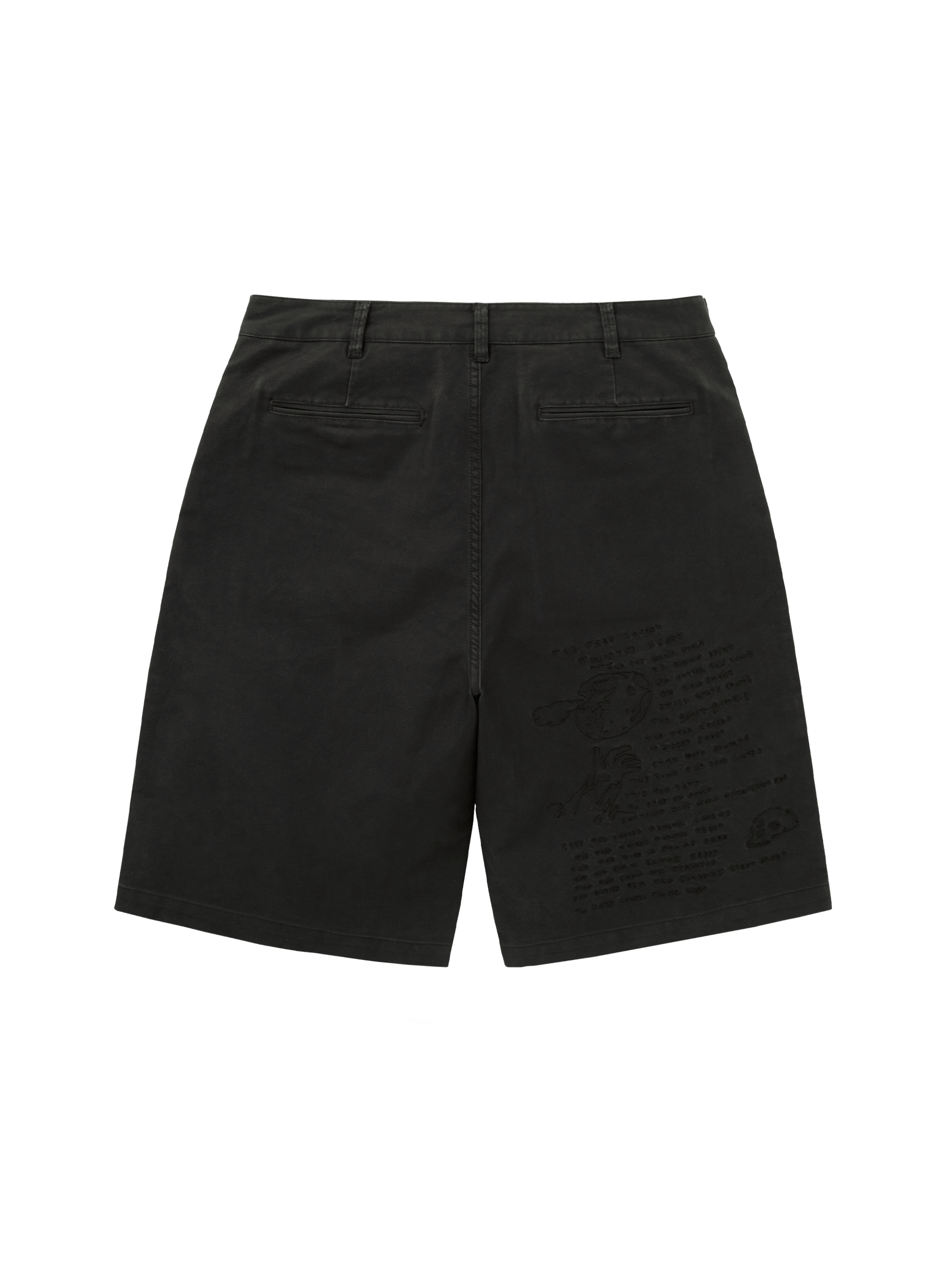 thisisneverthat - TNT Daniel Johnston Washed Short (black) product image 5 | TRAB K-Fashion Australia