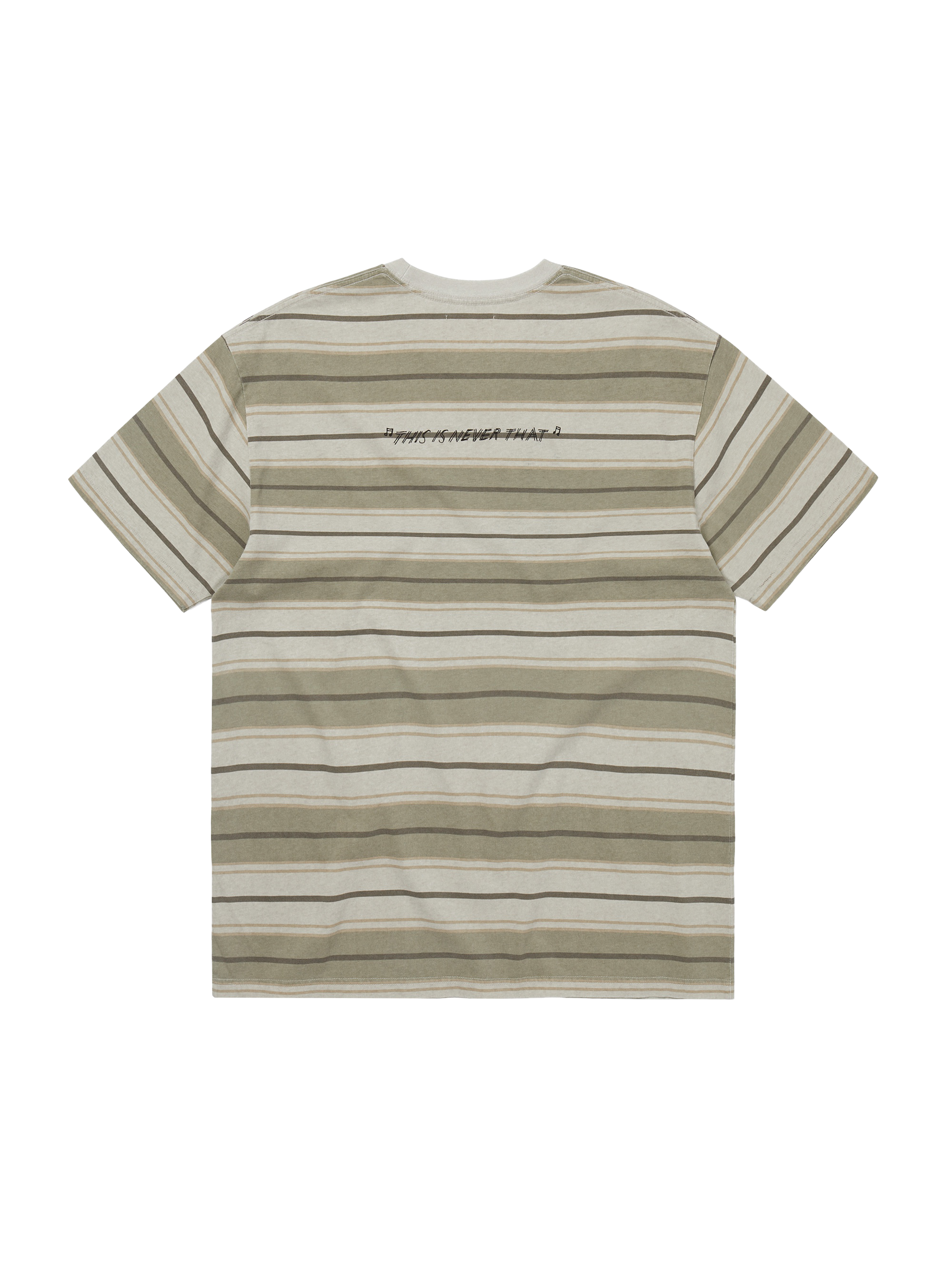 thisisneverthat - TNT Daniel Johnston Yip Jump Striped Tee (Beige) product image 3 | TRAB K-Fashion Australia