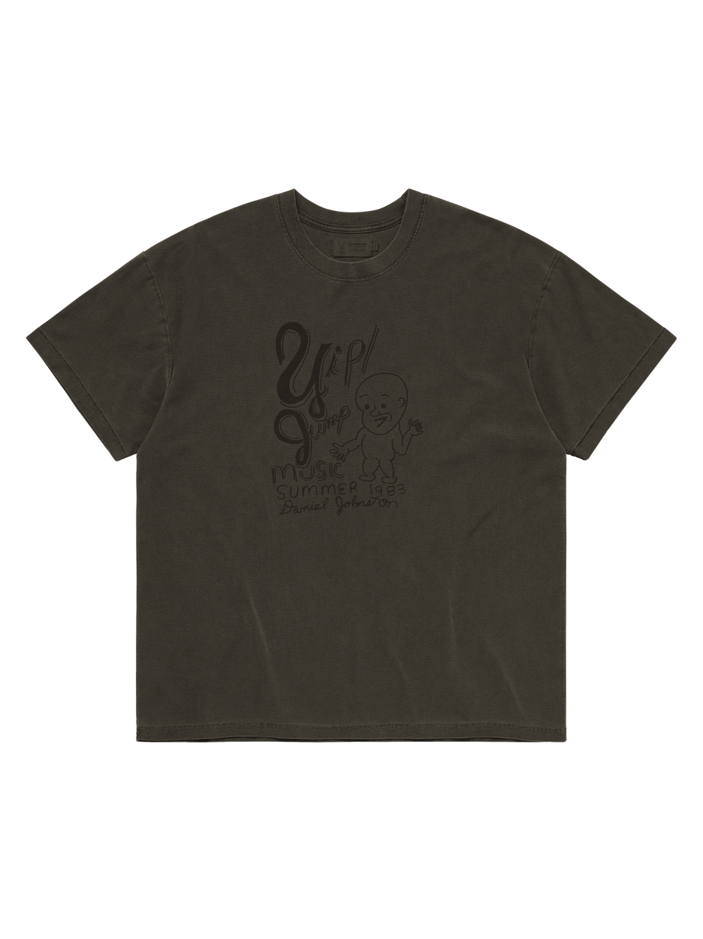 thisisneverthat - TNT Daniel Johnston Yip Jump Tee (Charcoal) product image 1 | TRAB K-Fashion Australia