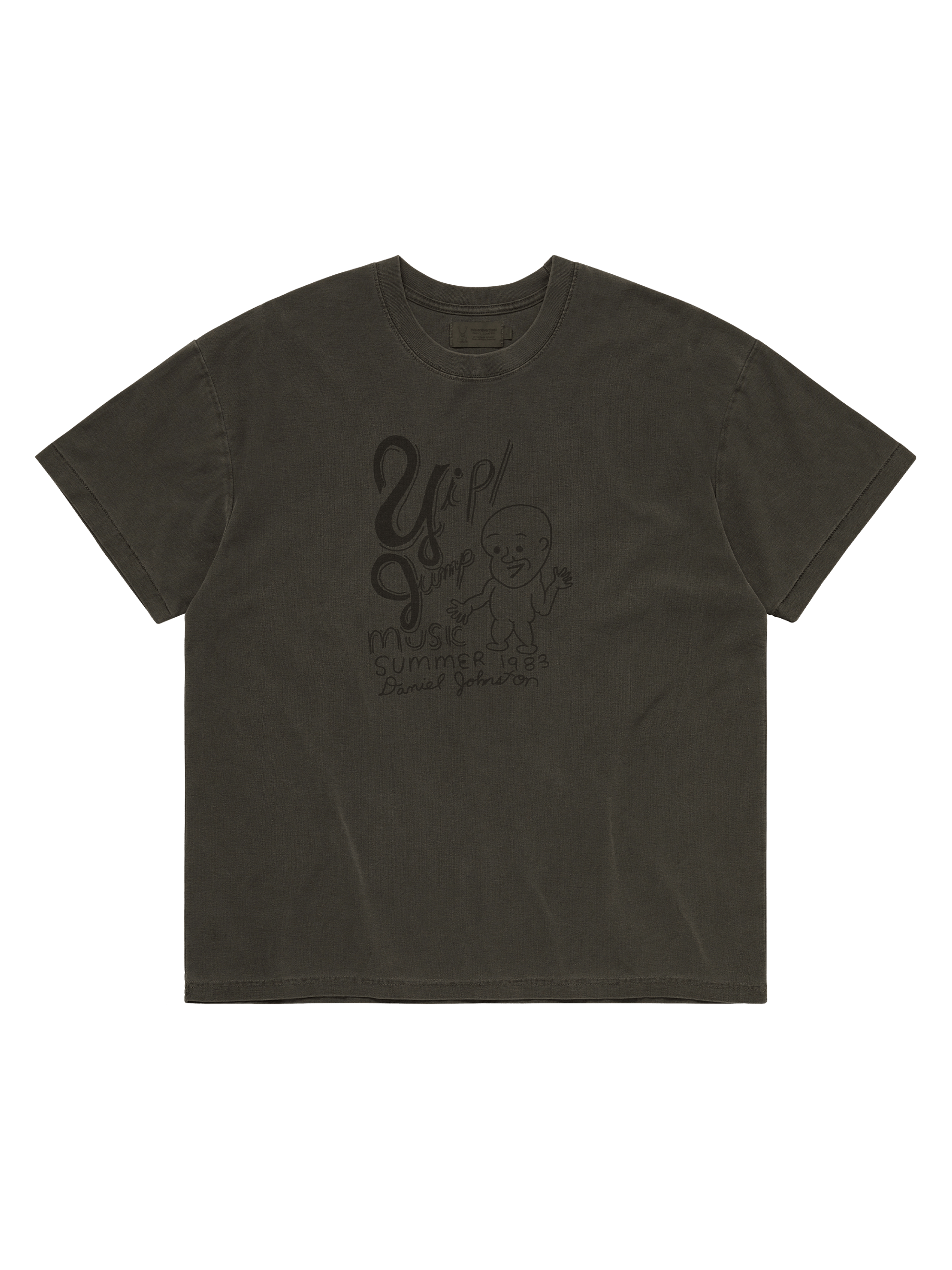 thisisneverthat - TNT Daniel Johnston Yip Jump Tee (Charcoal) product image 1 | TRAB K-Fashion Australia