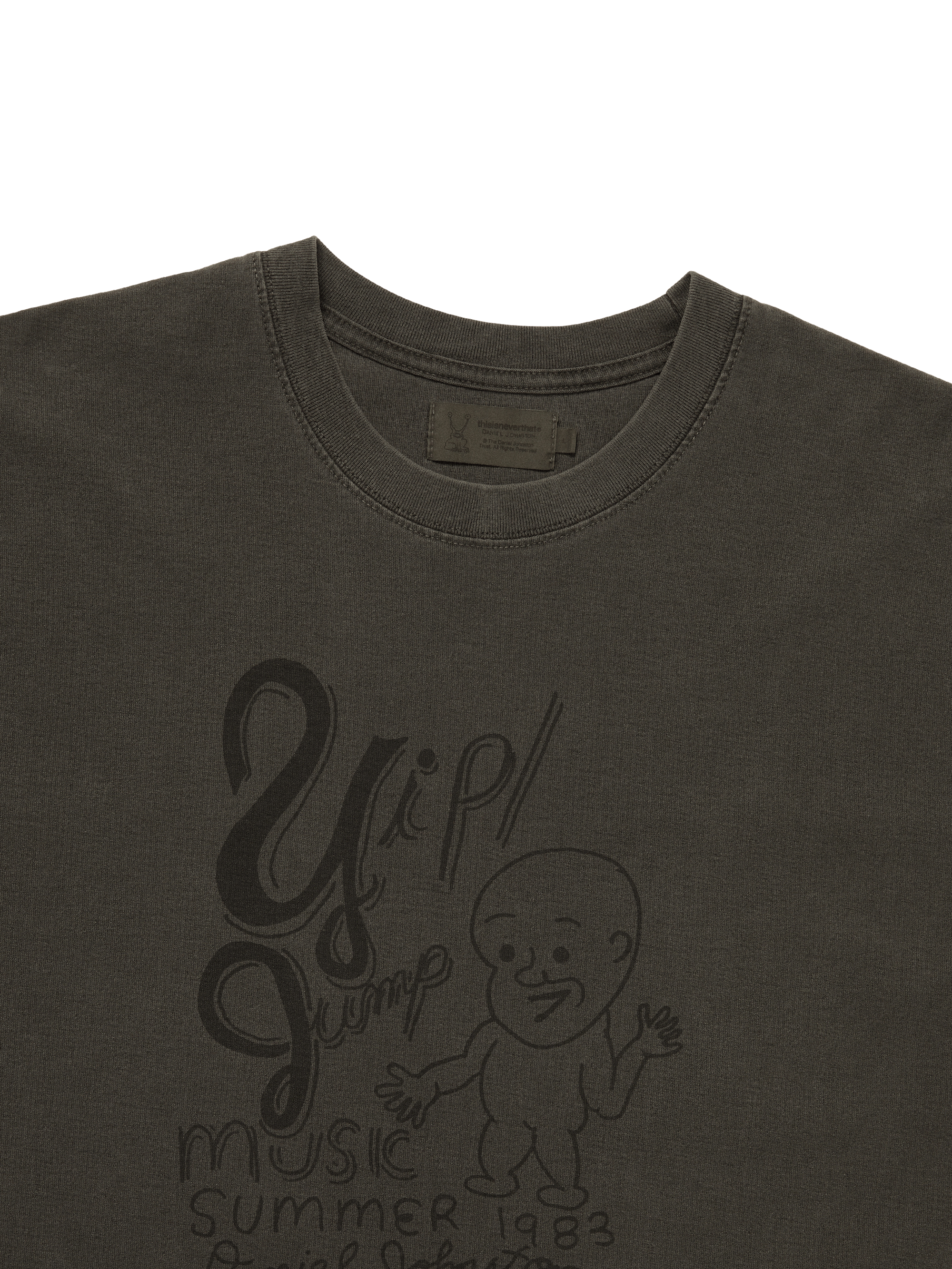 thisisneverthat - TNT Daniel Johnston Yip Jump Tee (Charcoal) product image 2 | TRAB K-Fashion Australia