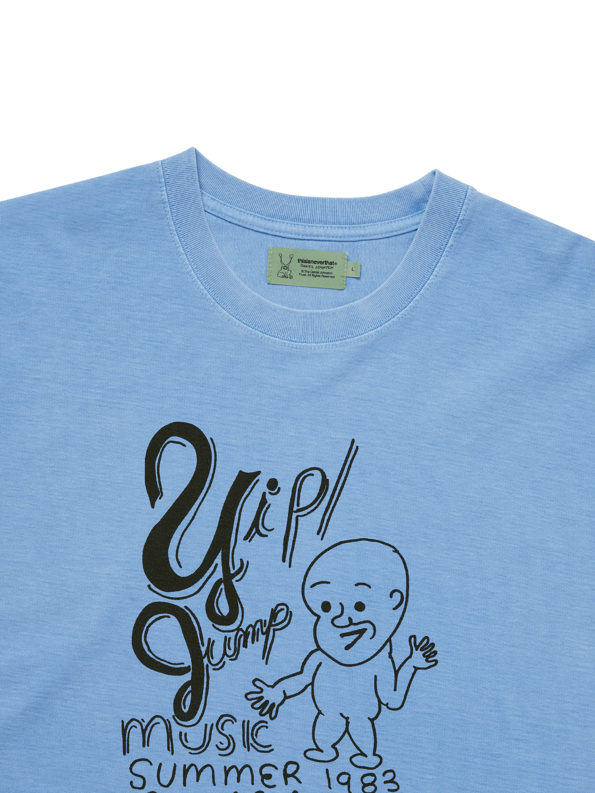 thisisneverthat - TNT Daniel Johnston Yip Jump Tee (Navy) product image 2 | TRAB K-Fashion Australia