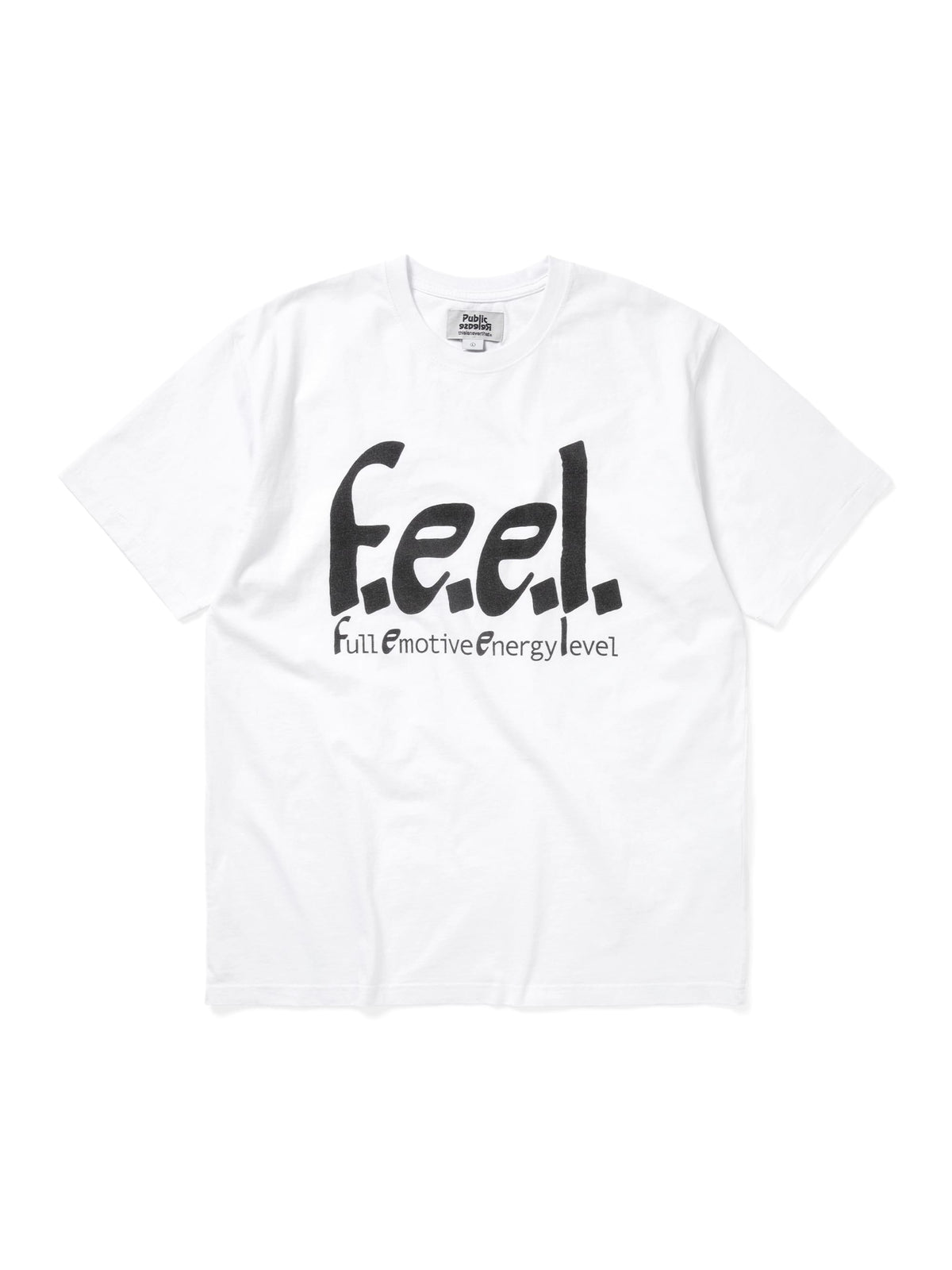 thisisneverthat - TNT EMOTIVE ENERGY Washed Tee (White) product image 1 | TRAB K-Fashion Australia
