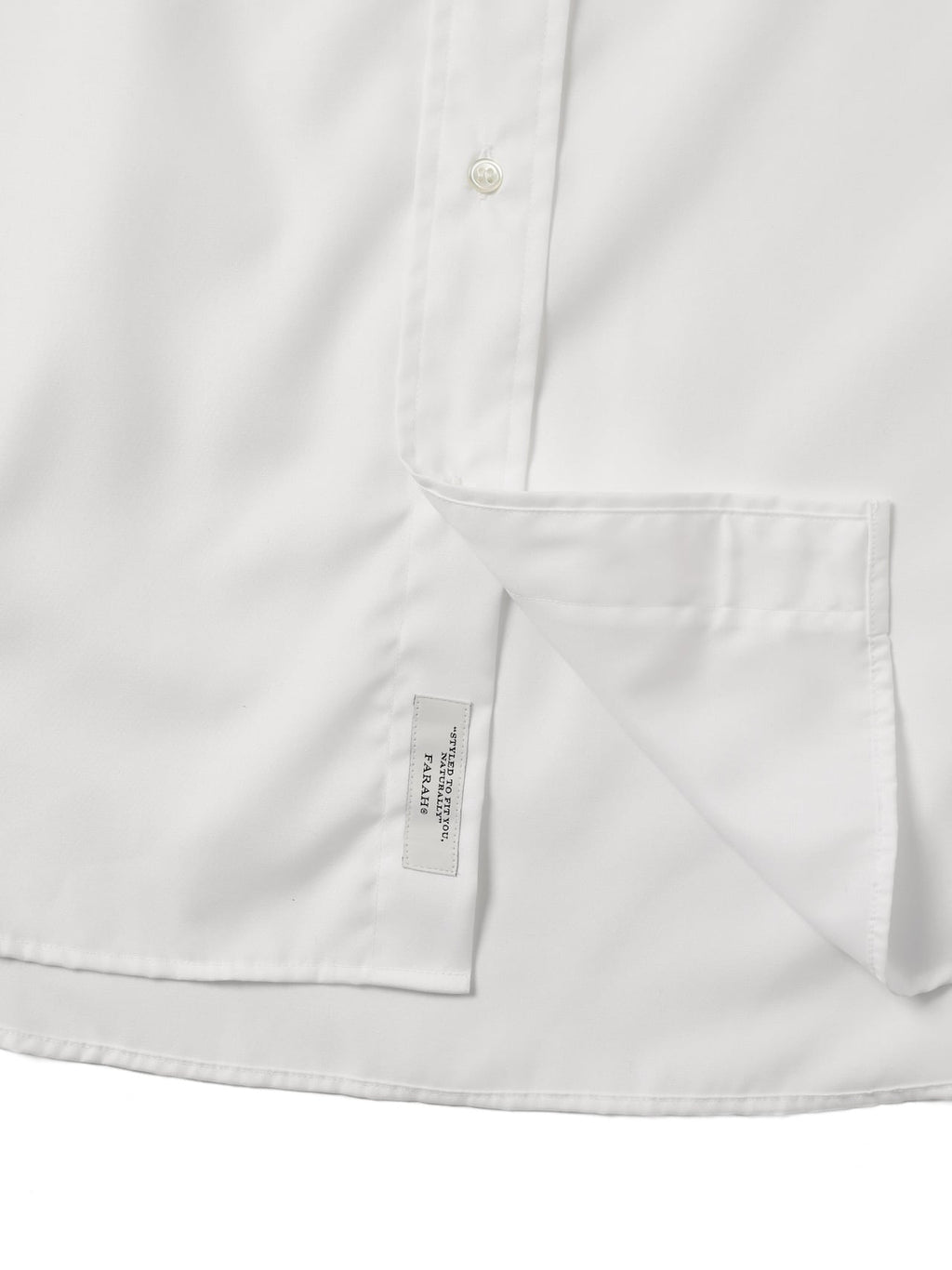 thisisneverthat - TNT FARAH Classic Shirt (White) product image 3 | TRAB K-Fashion Australia