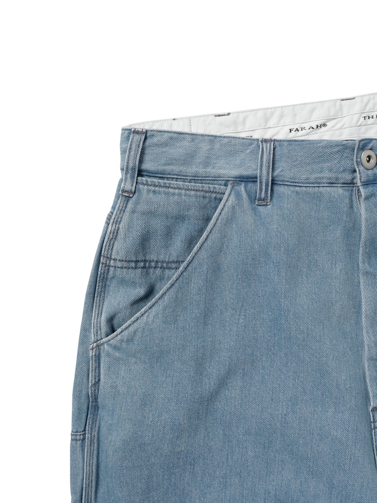 thisisneverthat - TNT FARAH Denim Painter Pants (Bleach) product image 3 | TRAB K-Fashion Australia