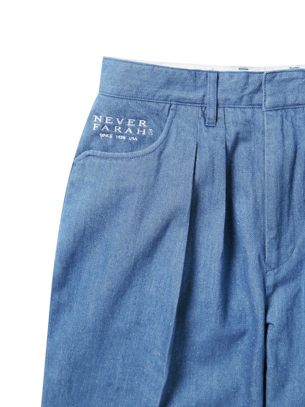 thisisneverthat - TNT FARAH Nep Denim Pant (Bleach) product image 3 | TRAB K-Fashion Australia