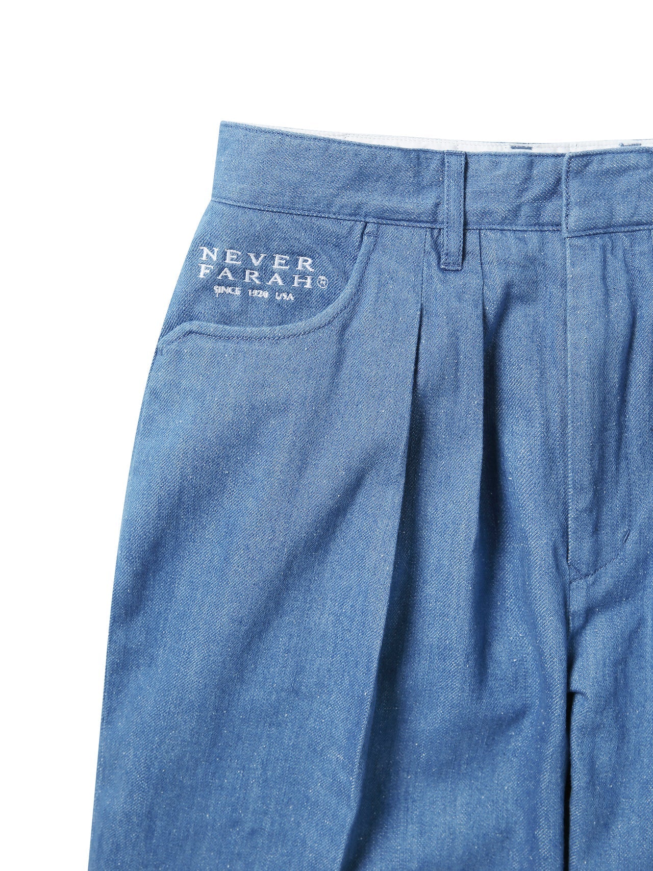 thisisneverthat - TNT FARAH Nep Denim Pant (Bleach) product image 3 | TRAB K-Fashion Australia