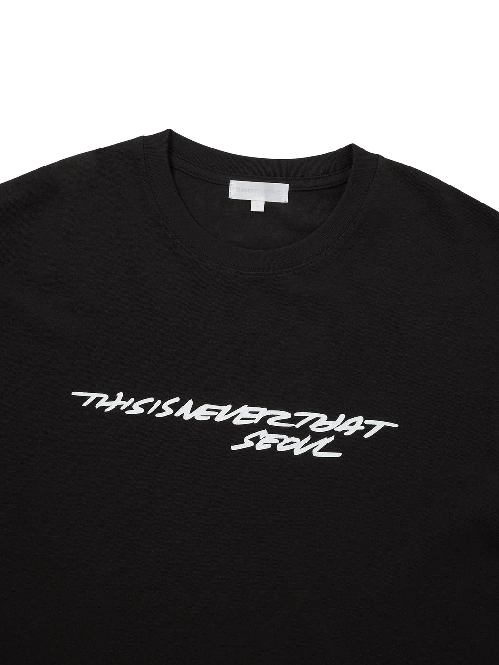 thisisneverthat - TNT FL Seoul Tee (Black) product image 2 | TRAB K-Fashion Australia