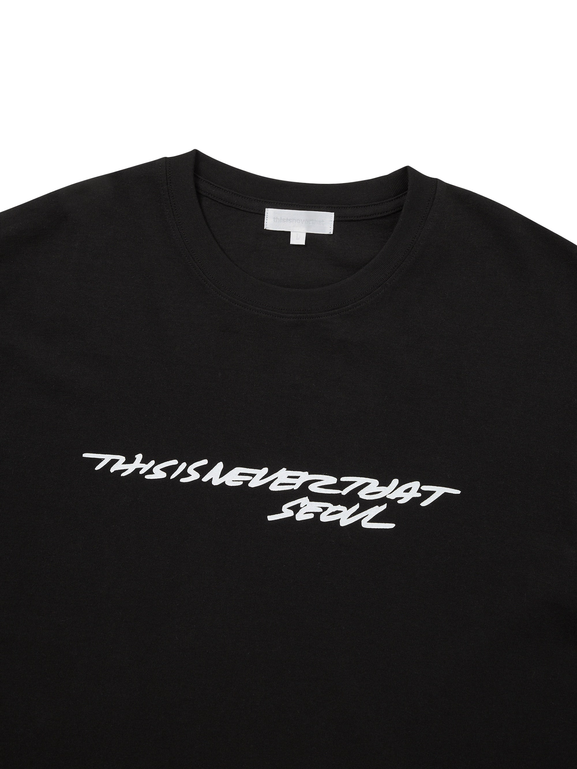 thisisneverthat - TNT FL Seoul Tee (Black) product image 2 | TRAB K-Fashion Australia
