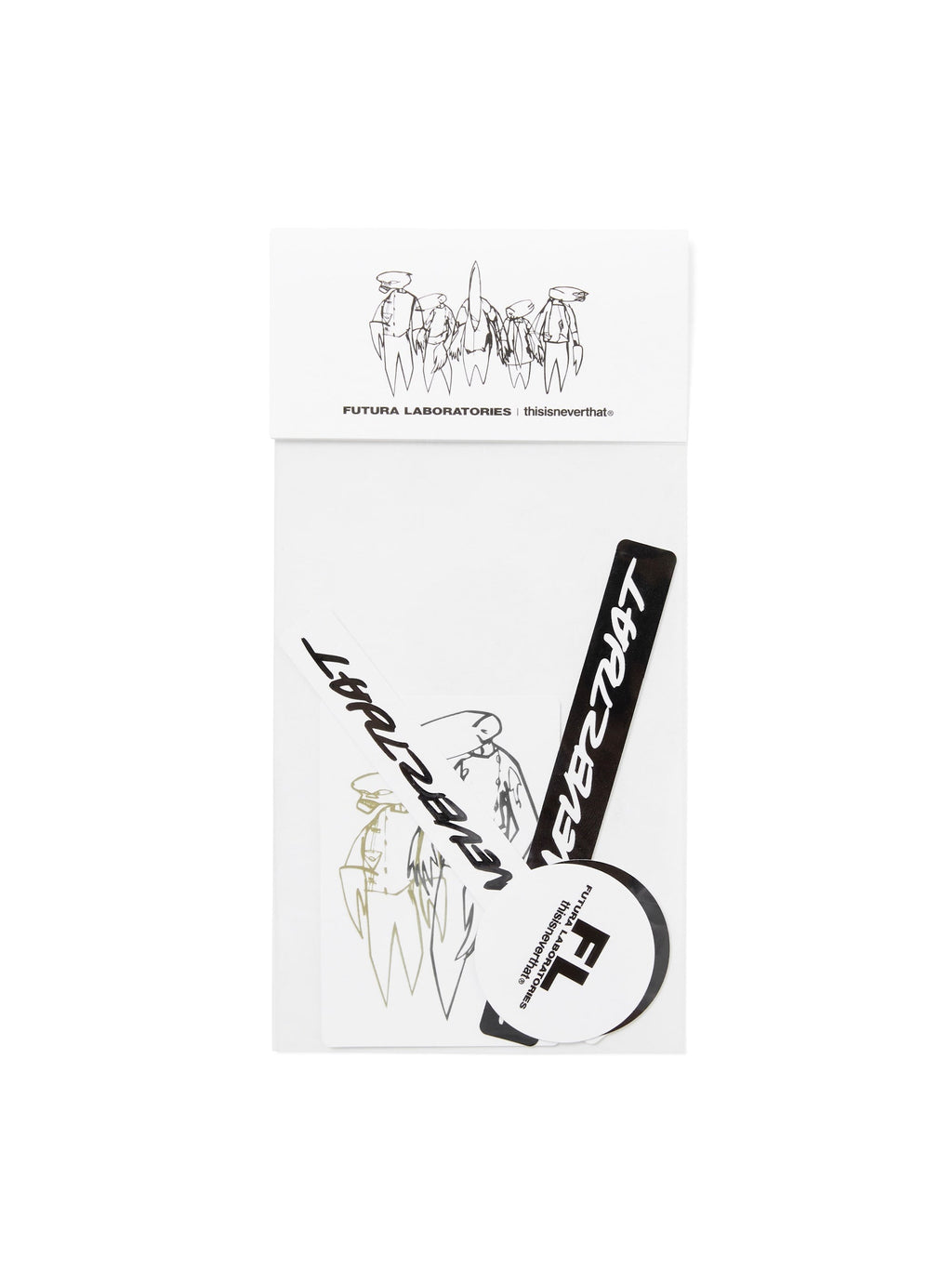 thisisneverthat - TNT FL Sticker (Black) product image 1 | TRAB K-Fashion Australia