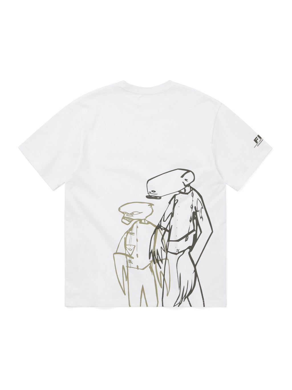 thisisneverthat - TNT FL T-Logo Tee (White) product image 1 | TRAB K-Fashion Australia