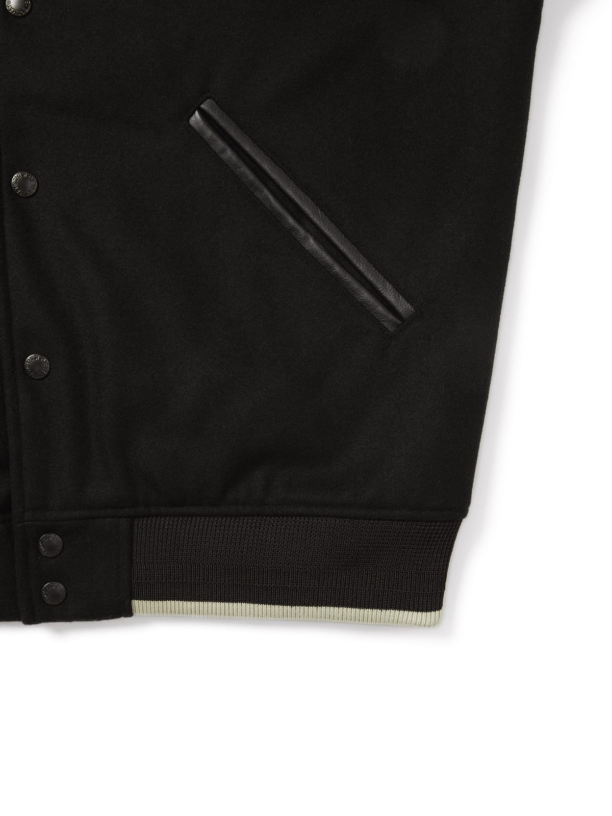thisisneverthat - TNT FULL EMOTIVE Varsity Jacket (Black) product image 4 | TRAB K-Fashion Australia