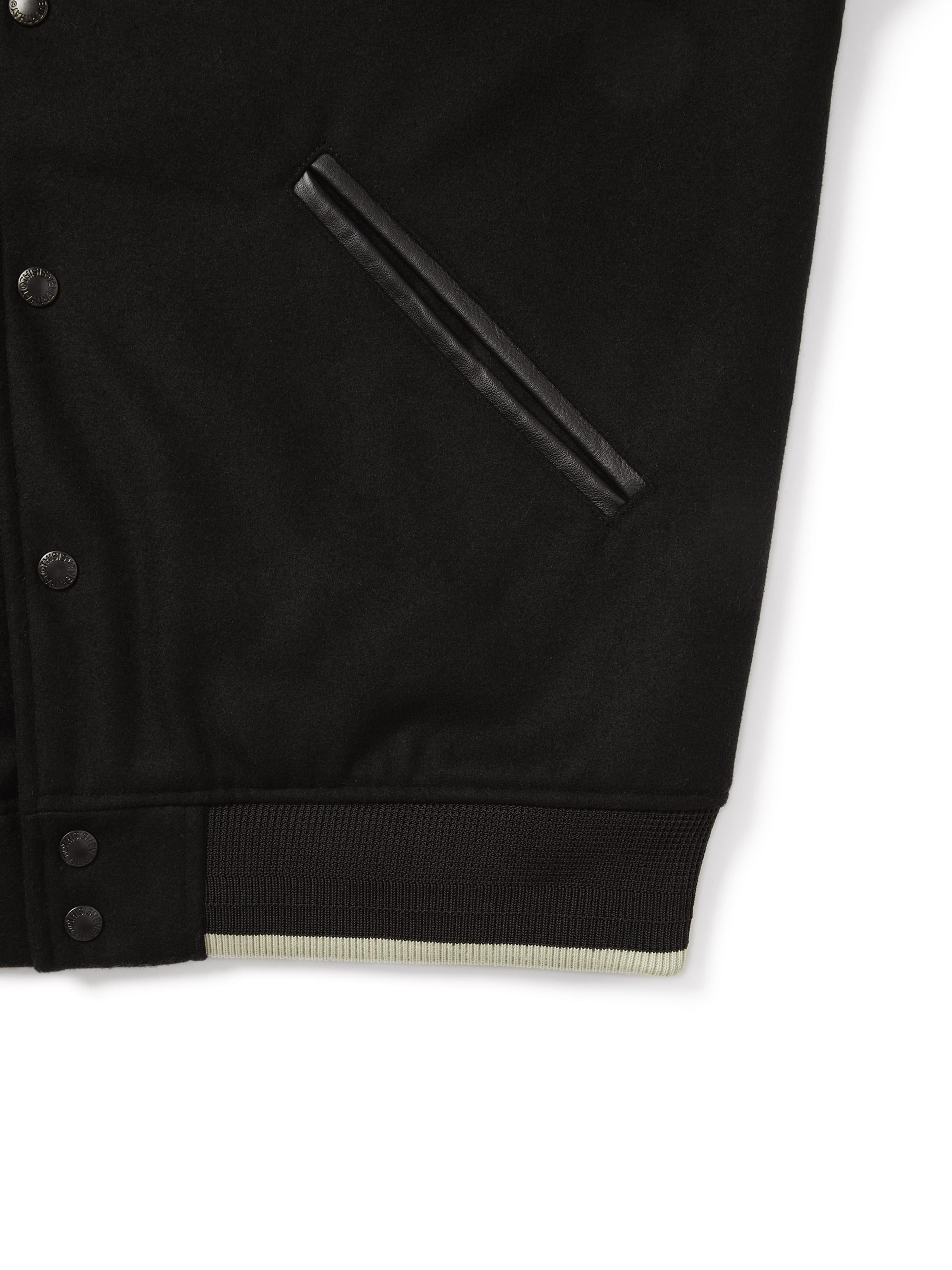 thisisneverthat - TNT FULL EMOTIVE Varsity Jacket (Black) product image 4 | TRAB K-Fashion Australia