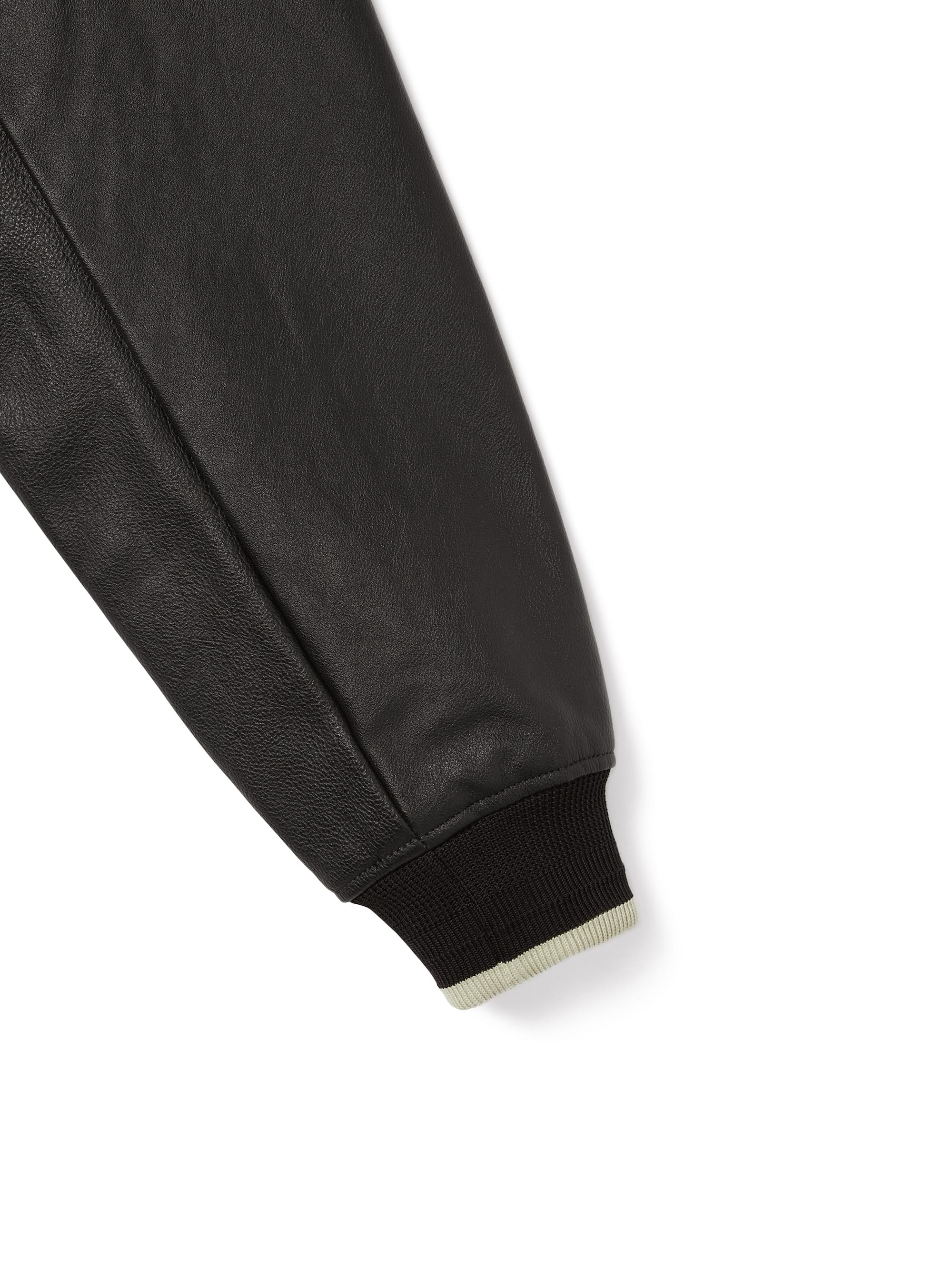 thisisneverthat - TNT FULL EMOTIVE Varsity Jacket (charcoal) product image 5 | TRAB K-Fashion Australia