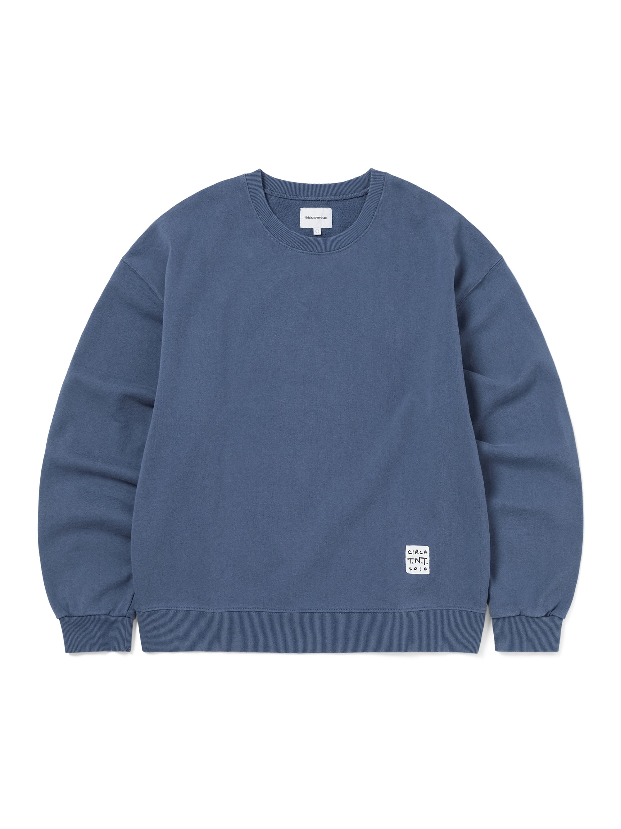 thisisneverthat - TNT Faded Crewneck (Water) product image 1 | TRAB K-Fashion Australia
