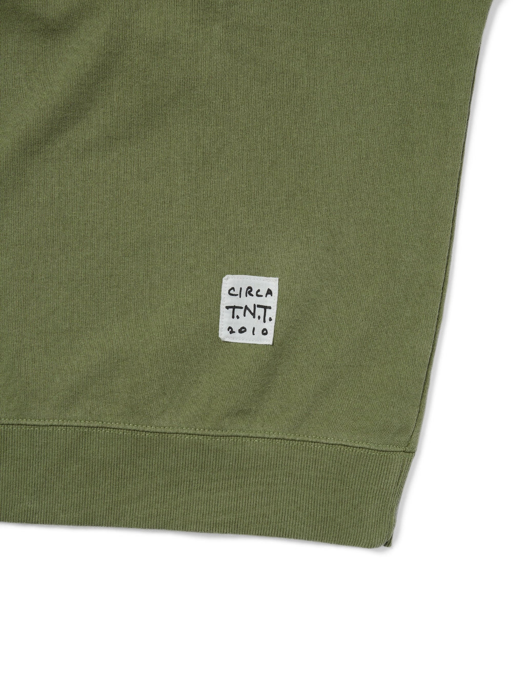 thisisneverthat - TNT Faded Crewneck Moss (Green) product image 3 | TRAB K-Fashion Australia