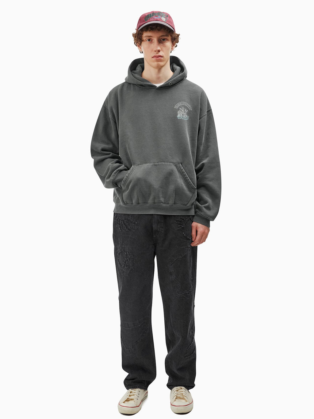 thisisneverthat - TNT Felix Damaged Jeans (Black) product image 6 | TRAB K-Fashion Australia