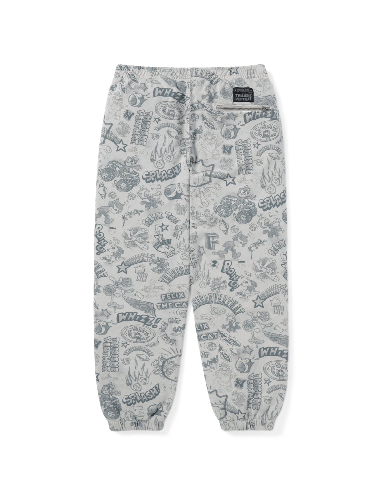 thisisneverthat - TNT Felix Graffiti Sweatpant (Grey) product image 6 | TRAB K-Fashion Australia