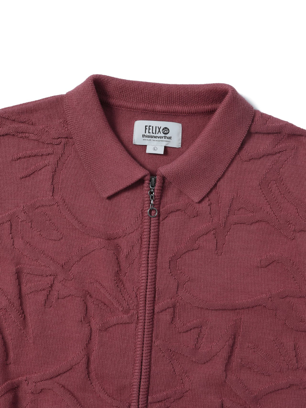 thisisneverthat - TNT Felix Overdyed Knit (Rose) product image 2 | TRAB K-Fashion Australia