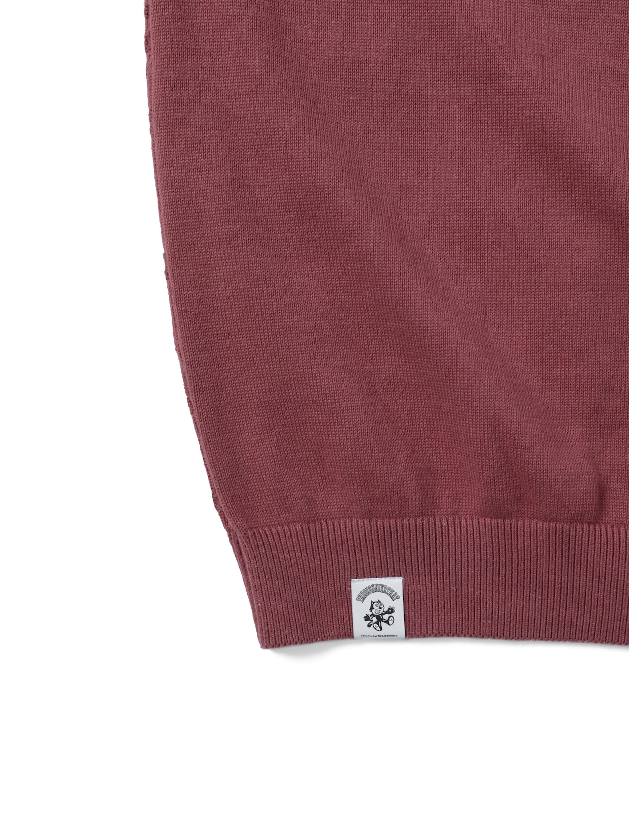 thisisneverthat - TNT Felix Overdyed Knit (Rose) product image 4 | TRAB K-Fashion Australia