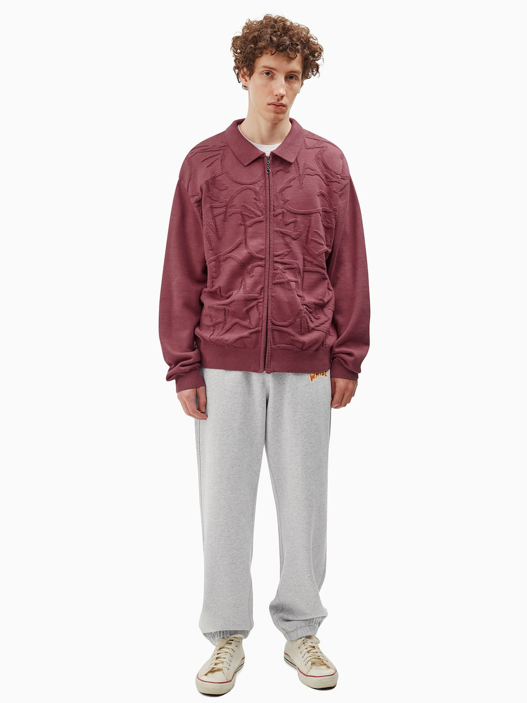 thisisneverthat - TNT Felix Overdyed Knit (Rose) product image 6 | TRAB K-Fashion Australia