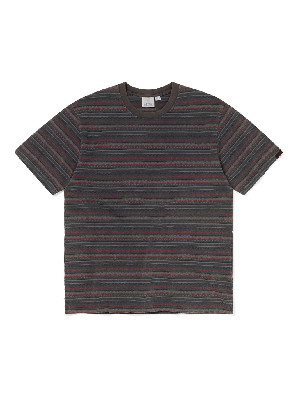 thisisneverthat - Tnt Gramicci Faded Striped Tee (Charcoal) product image 1 | TRAB K-Fashion Australia