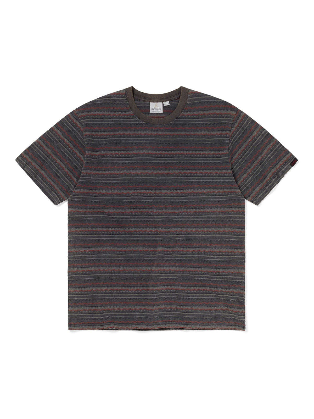 thisisneverthat - Tnt Gramicci Faded Striped Tee (Charcoal) product image 1 | TRAB K-Fashion Australia
