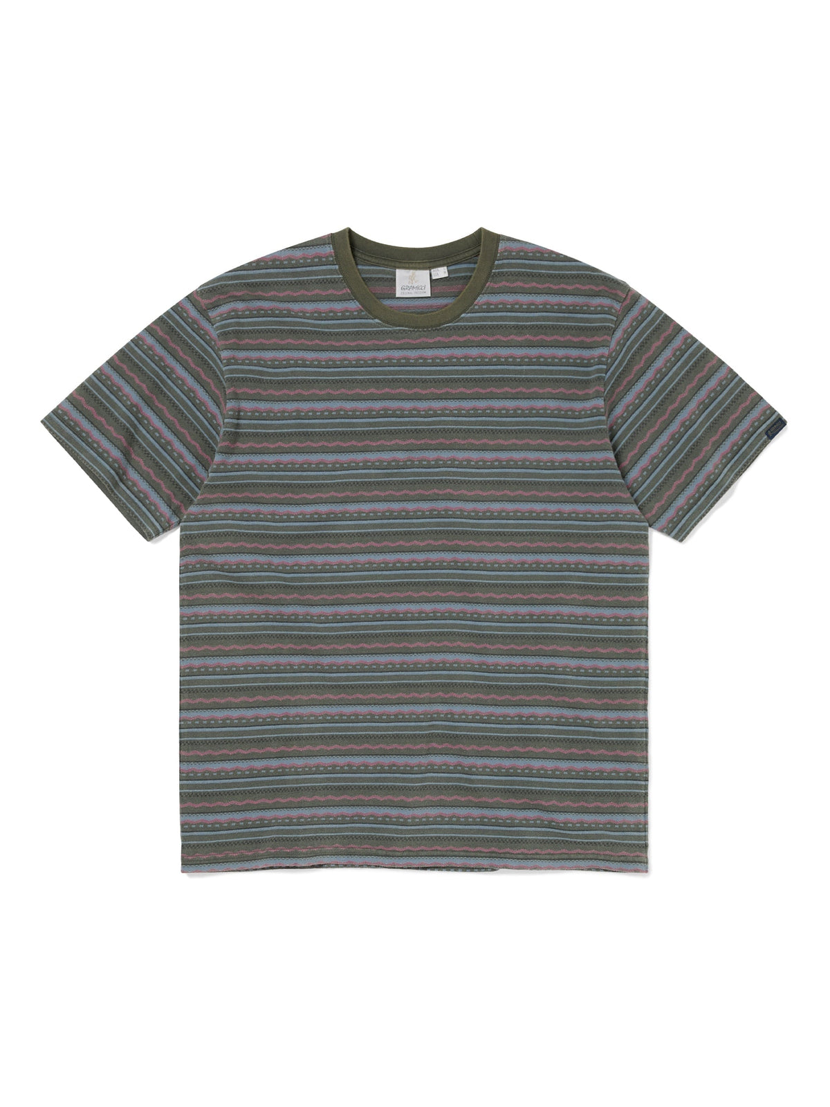 thisisneverthat - Tnt Gramicci Faded Striped Tee (Sage) product image 1 | TRAB K-Fashion Australia