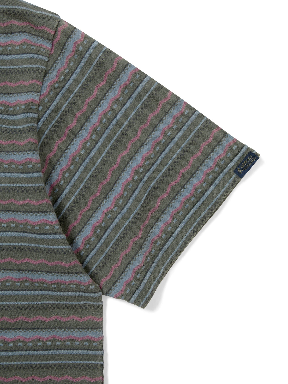 thisisneverthat - Tnt Gramicci Faded Striped Tee (Sage) product image 3 | TRAB K-Fashion Australia