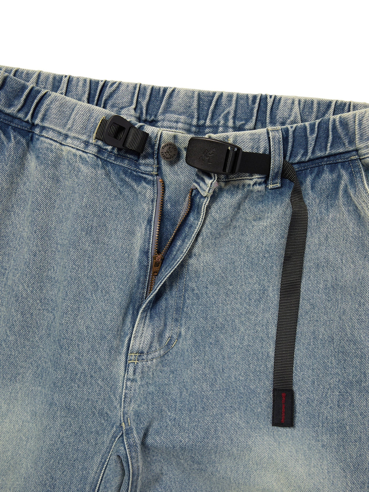 thisisneverthat - Tnt Gramicci Gear Denim Pant (Washed Blue) product image 2 | TRAB K-Fashion Australia