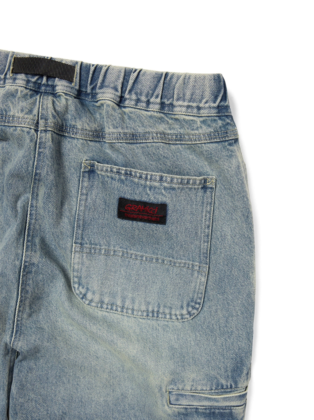 thisisneverthat - Tnt Gramicci Gear Denim Pant (Washed Blue) product image 3 | TRAB K-Fashion Australia