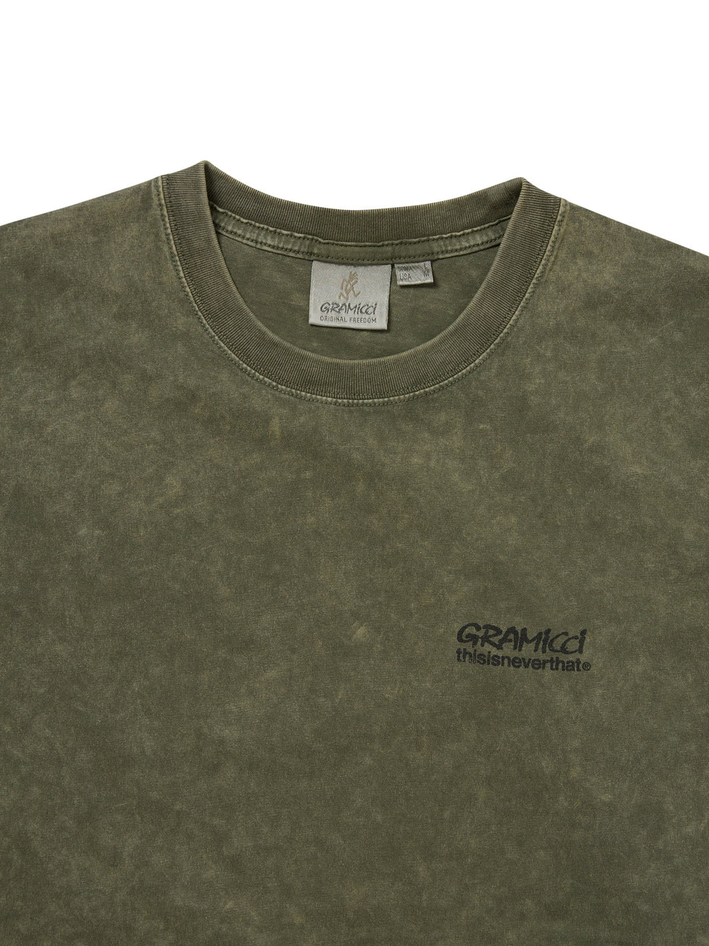 thisisneverthat - Tnt Gramicci Original Freedom Tee (Dark Olive) product image 3 | TRAB K-Fashion Australia