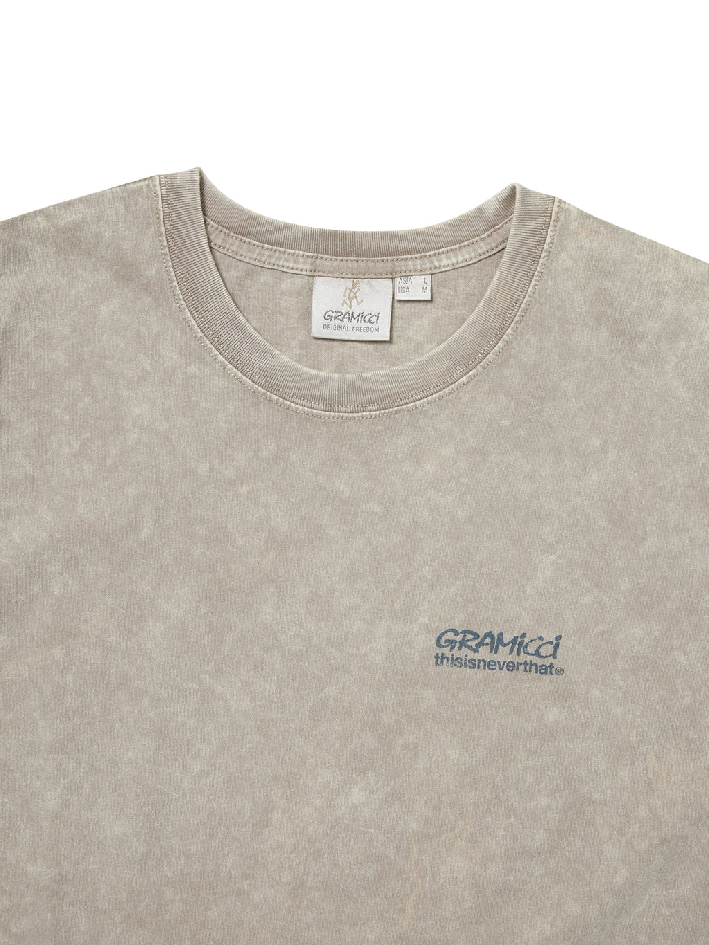 thisisneverthat - Tnt Gramicci Original Freedom Tee (Sand) product image 3 | TRAB K-Fashion Australia