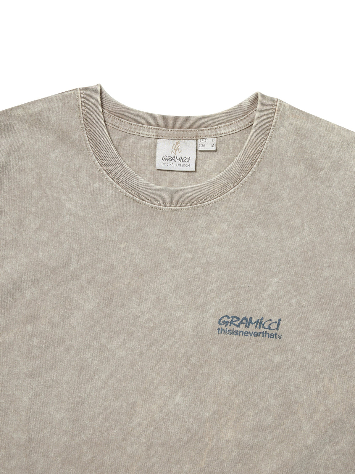 thisisneverthat - Tnt Gramicci Original Freedom Tee (Sand) product image 3 | TRAB K-Fashion Australia
