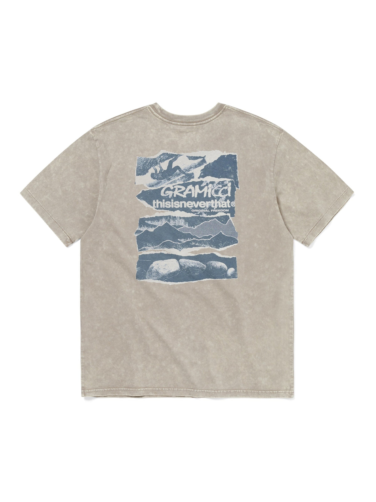 thisisneverthat - Tnt Gramicci Original Freedom Tee (Sand) product image 1 | TRAB K-Fashion Australia