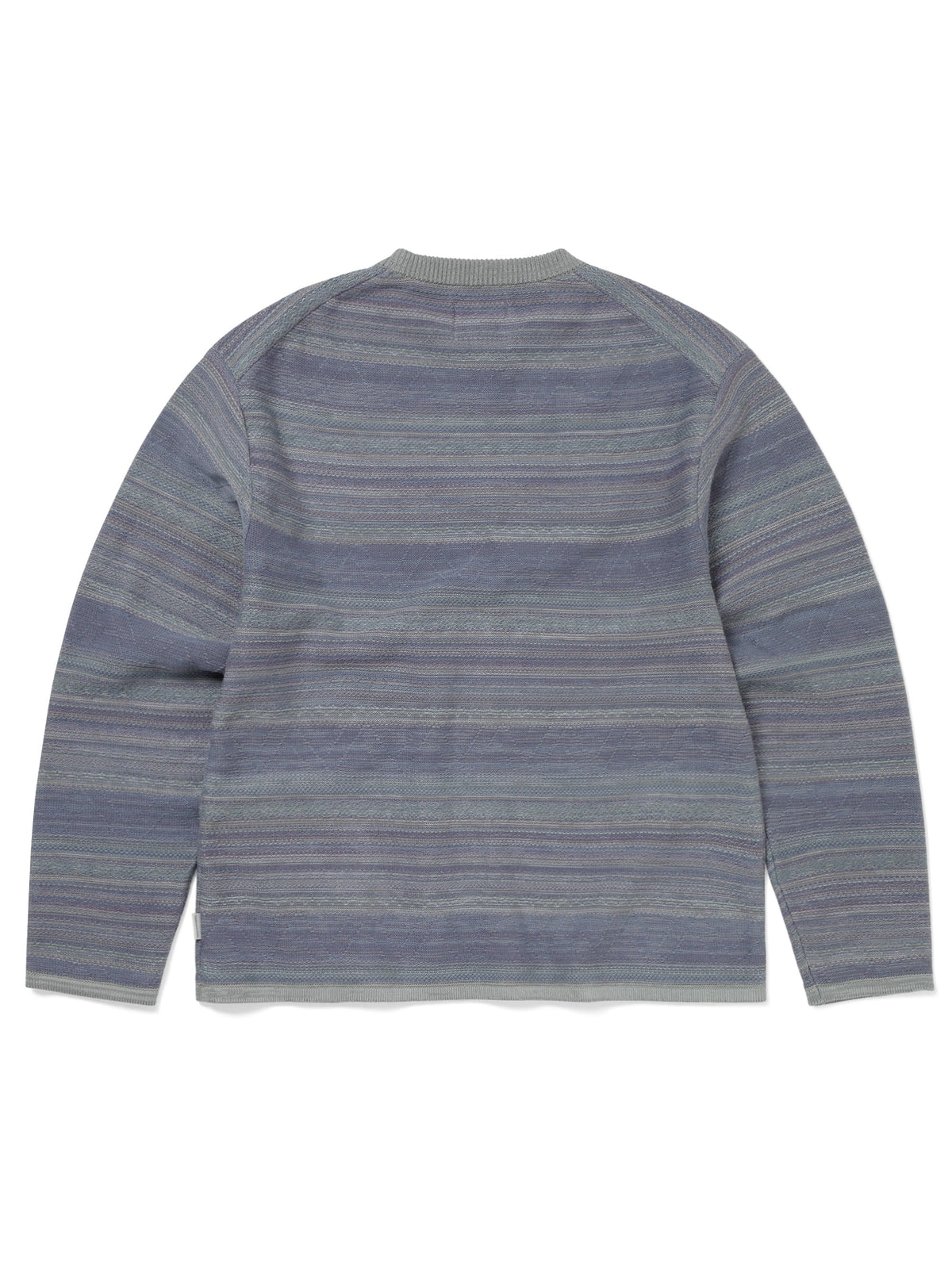 thisisneverthat - Tnt Gramicci Pattern Knit Crew (Sage) product image 5 | TRAB K-Fashion Australia