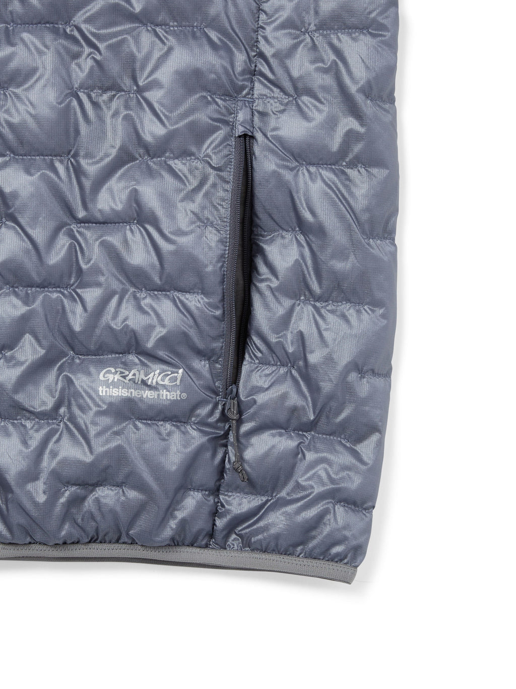 thisisneverthat - Tnt Gramicci Pertex Insulated Jacket (Slate) product image 3 | TRAB K-Fashion Australia