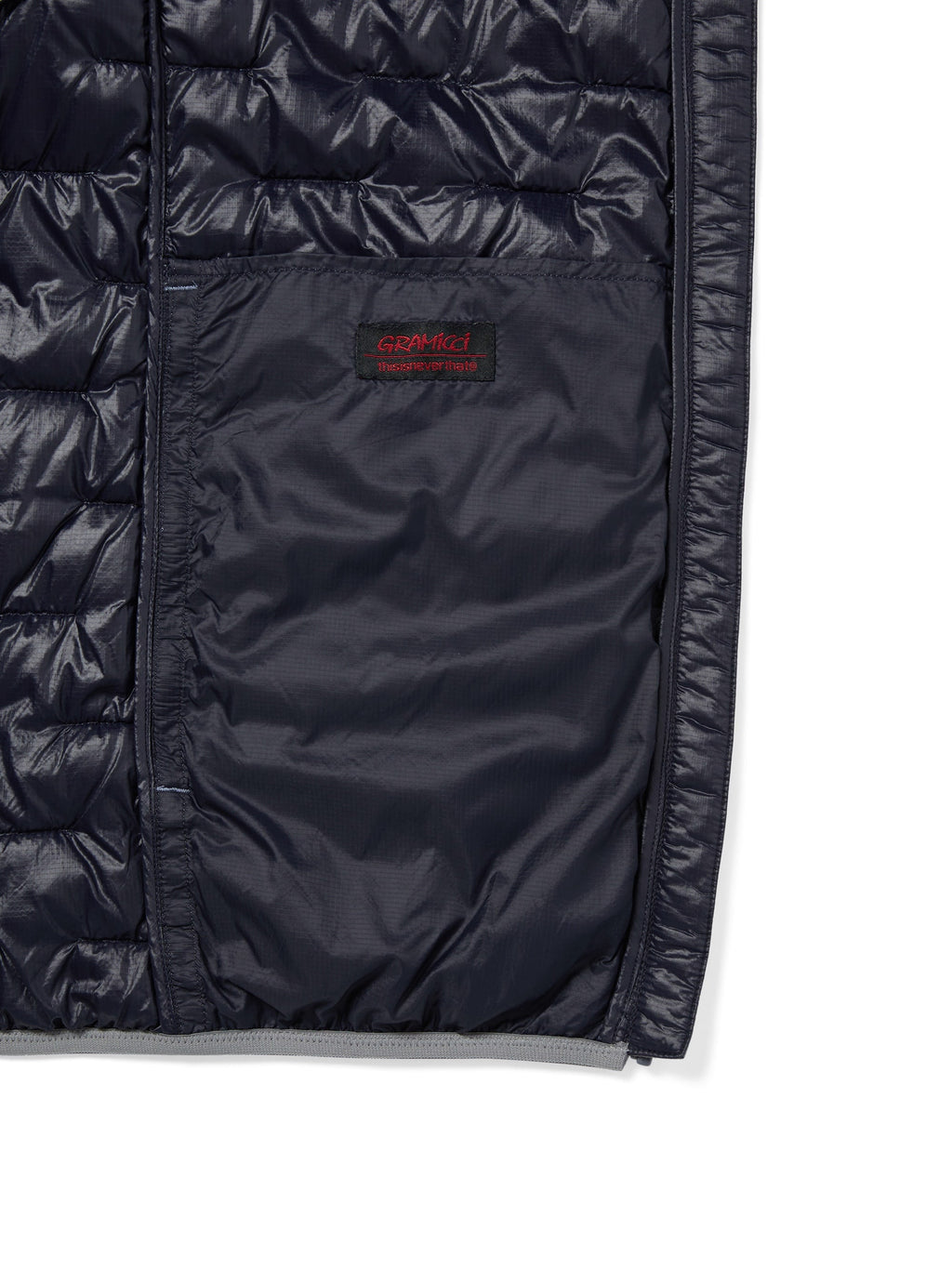 thisisneverthat - Tnt Gramicci Pertex Insulated Jacket (Slate) product image 4 | TRAB K-Fashion Australia