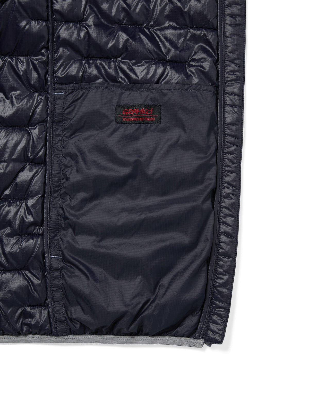 thisisneverthat - Tnt Gramicci Pertex Insulated Jacket (Slate) product image 4 | TRAB K-Fashion Australia