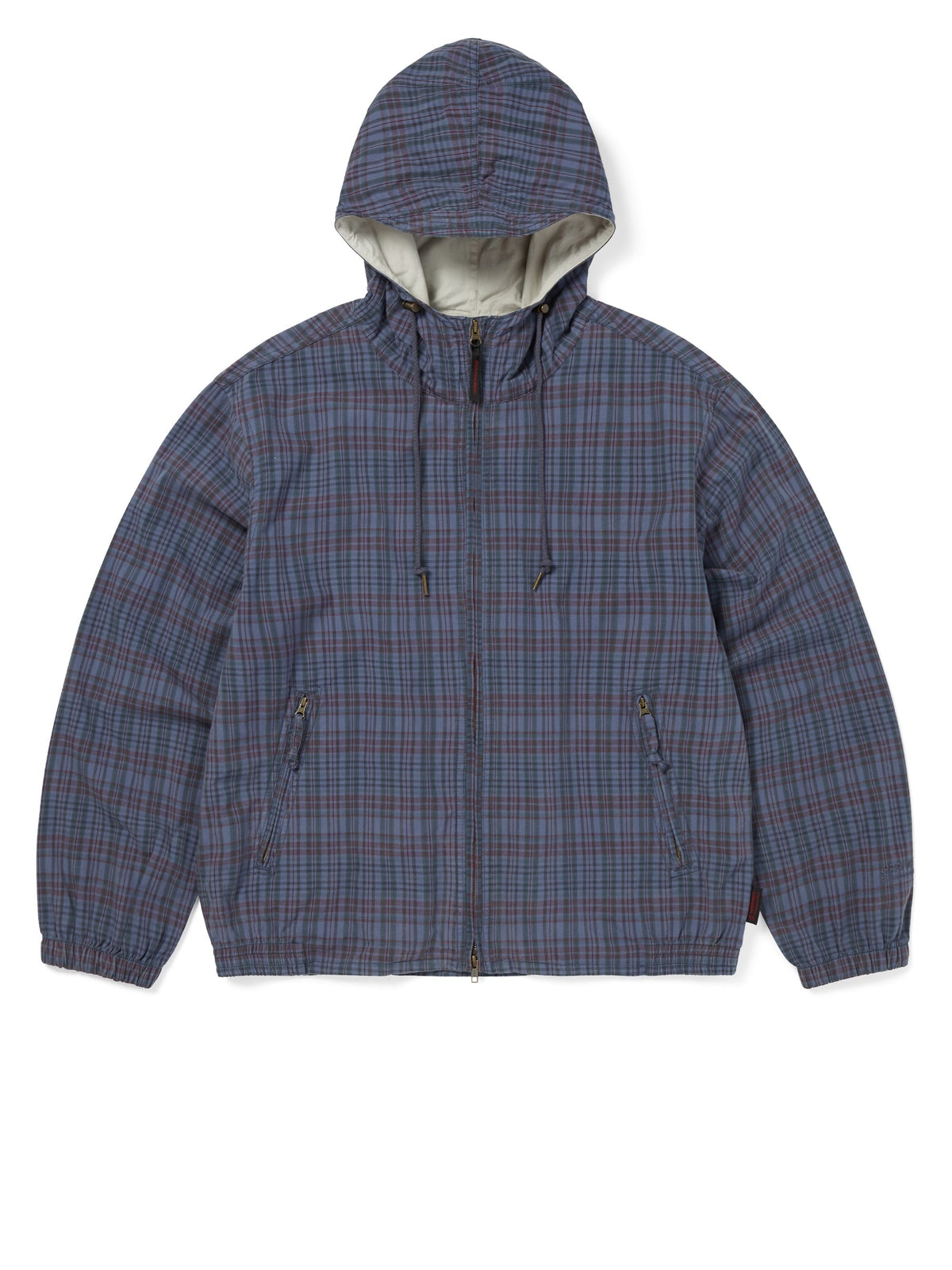thisisneverthat - Tnt Gramicci Washed Wind Jacket (Navy Plaid) product image 1 | TRAB K-Fashion Australia