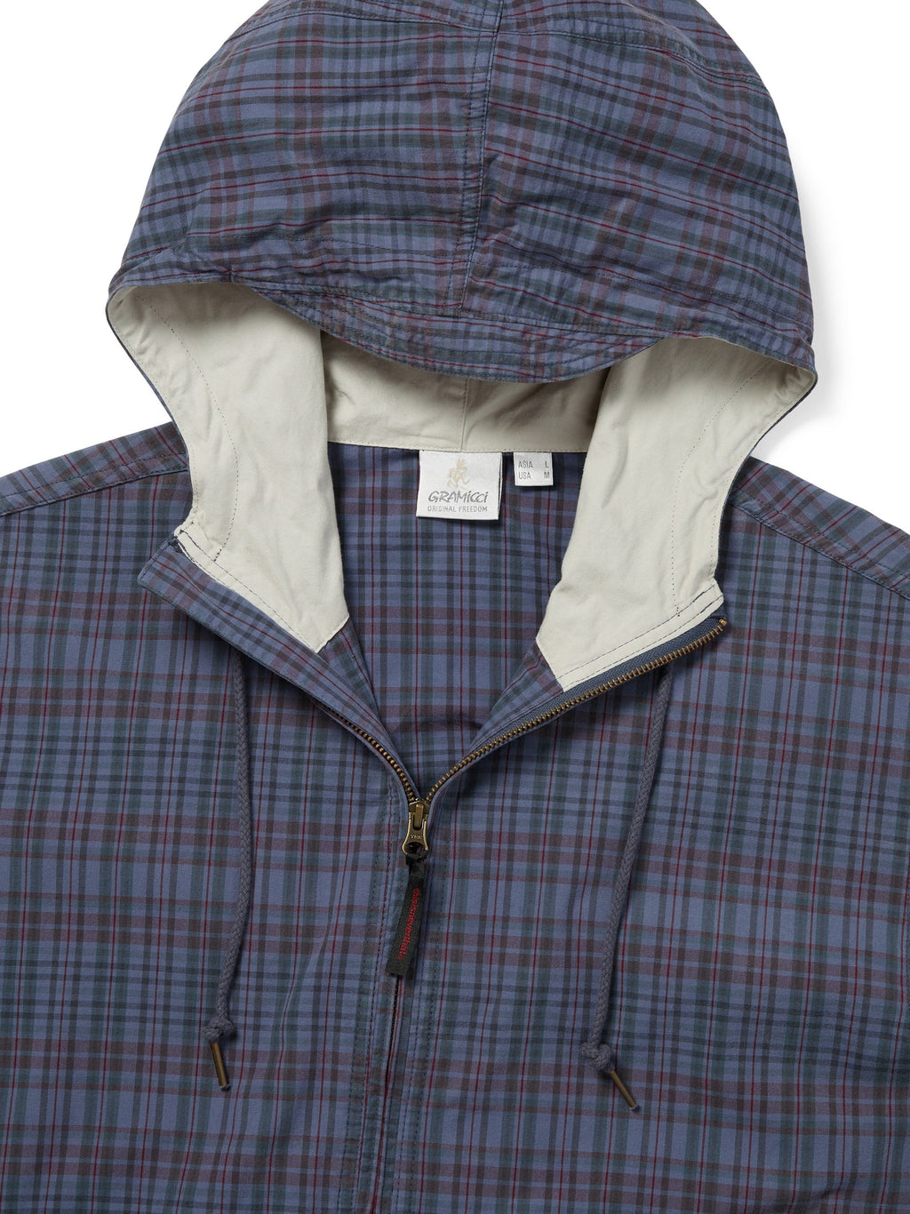 thisisneverthat - Tnt Gramicci Washed Wind Jacket (Navy Plaid) product image 2 | TRAB K-Fashion Australia