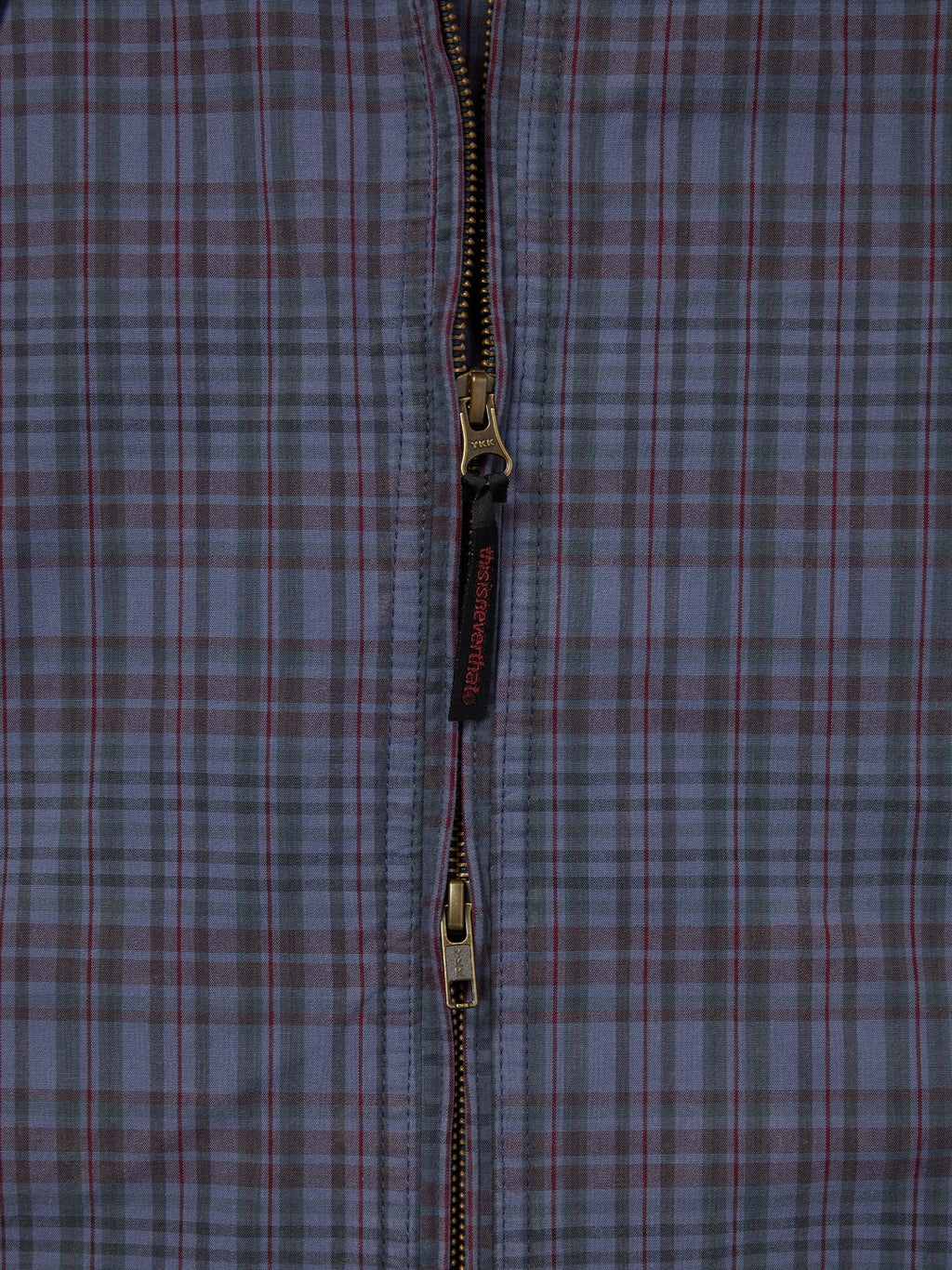 thisisneverthat - Tnt Gramicci Washed Wind Jacket (Navy Plaid) product image 3 | TRAB K-Fashion Australia