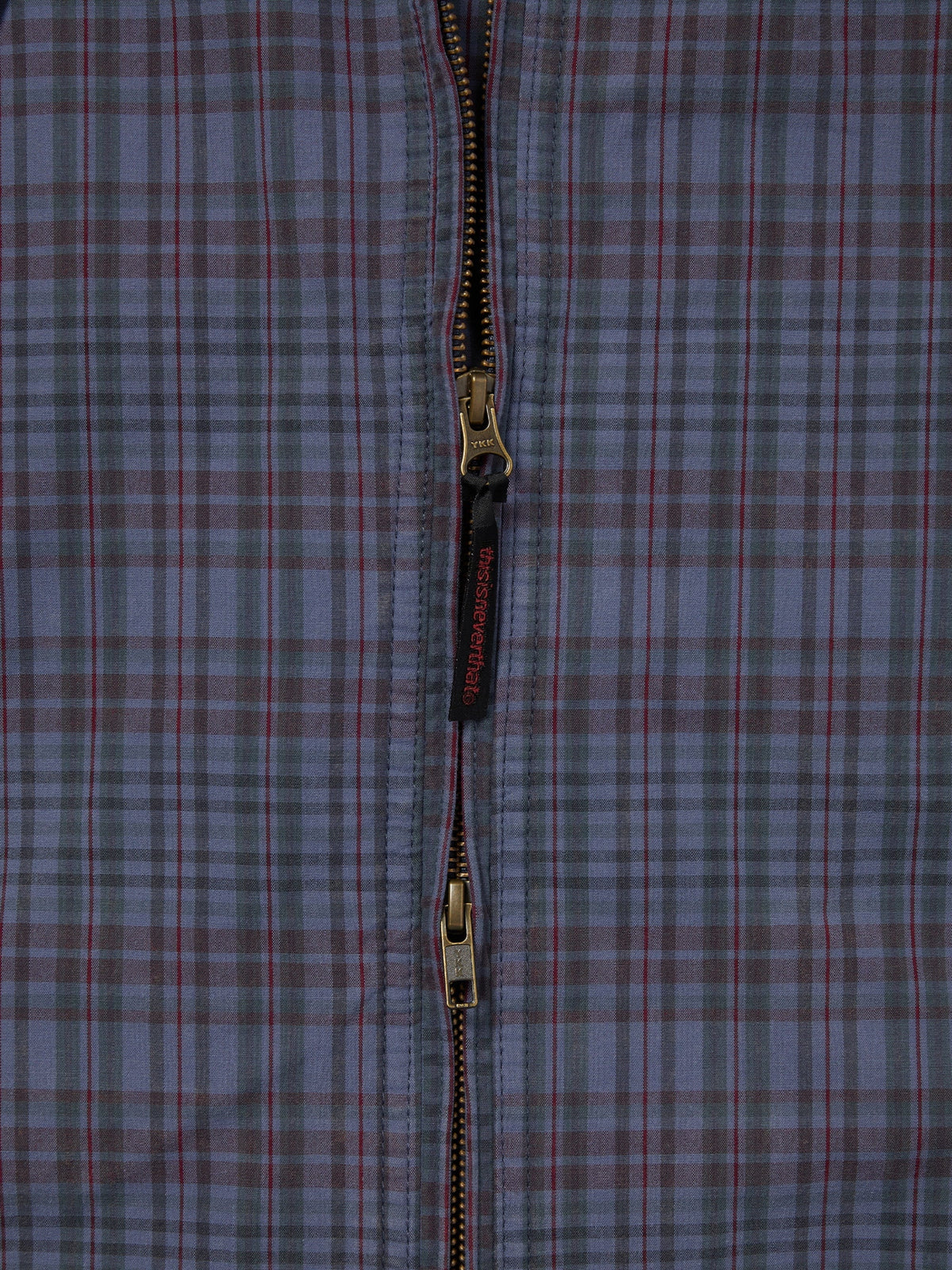 thisisneverthat - Tnt Gramicci Washed Wind Jacket (Navy Plaid) product image 3 | TRAB K-Fashion Australia