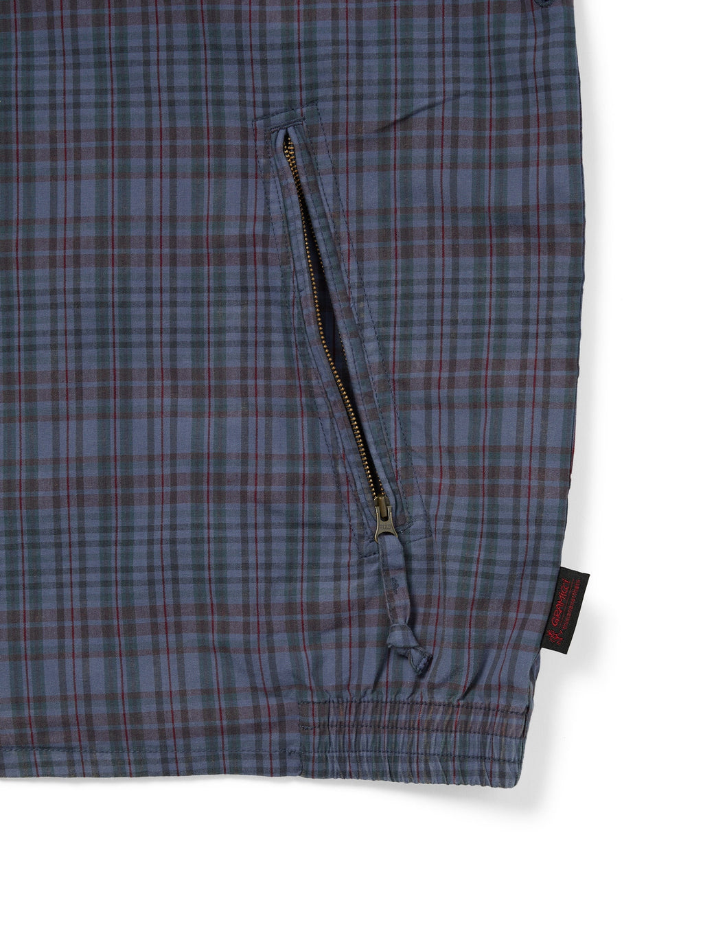 thisisneverthat - Tnt Gramicci Washed Wind Jacket (Navy Plaid) product image 4 | TRAB K-Fashion Australia