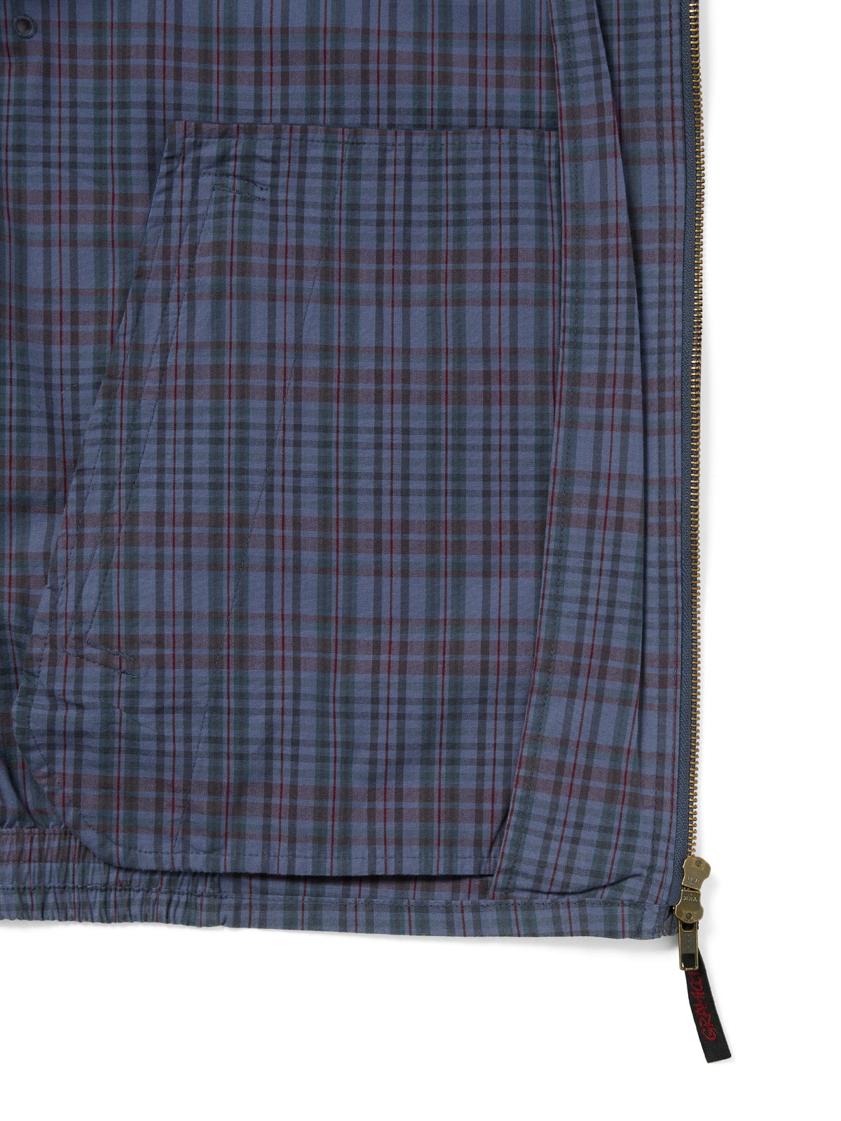 thisisneverthat - Tnt Gramicci Washed Wind Jacket (Navy Plaid) product image 5 | TRAB K-Fashion Australia