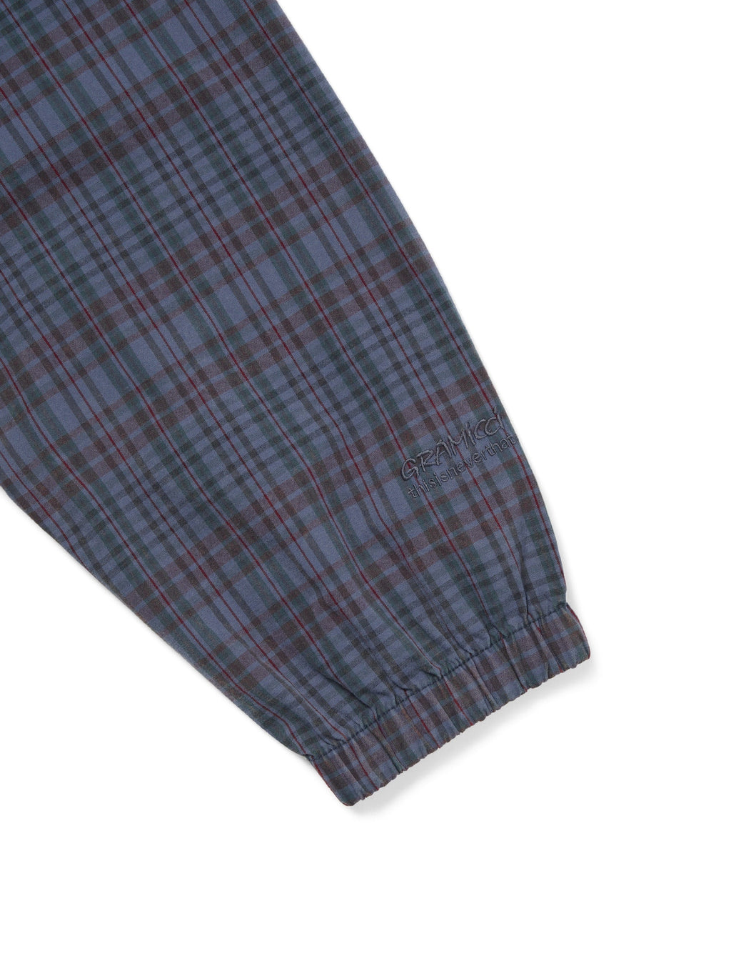 thisisneverthat - Tnt Gramicci Washed Wind Jacket (Navy Plaid) product image 6 | TRAB K-Fashion Australia