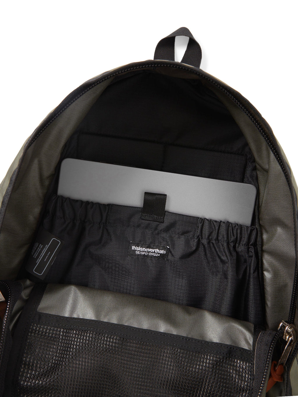 thisisneverthat - TNT GREGORY Daypack Olive (black) product image 6 | TRAB K-Fashion Australia