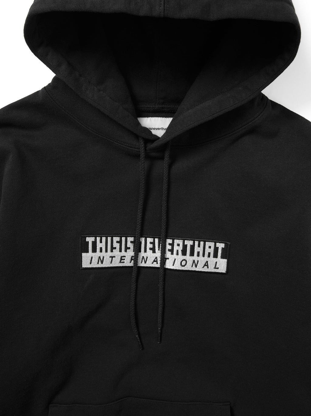 thisisneverthat - TNT International Hoodie (Black) product image 2 | TRAB K-Fashion Australia